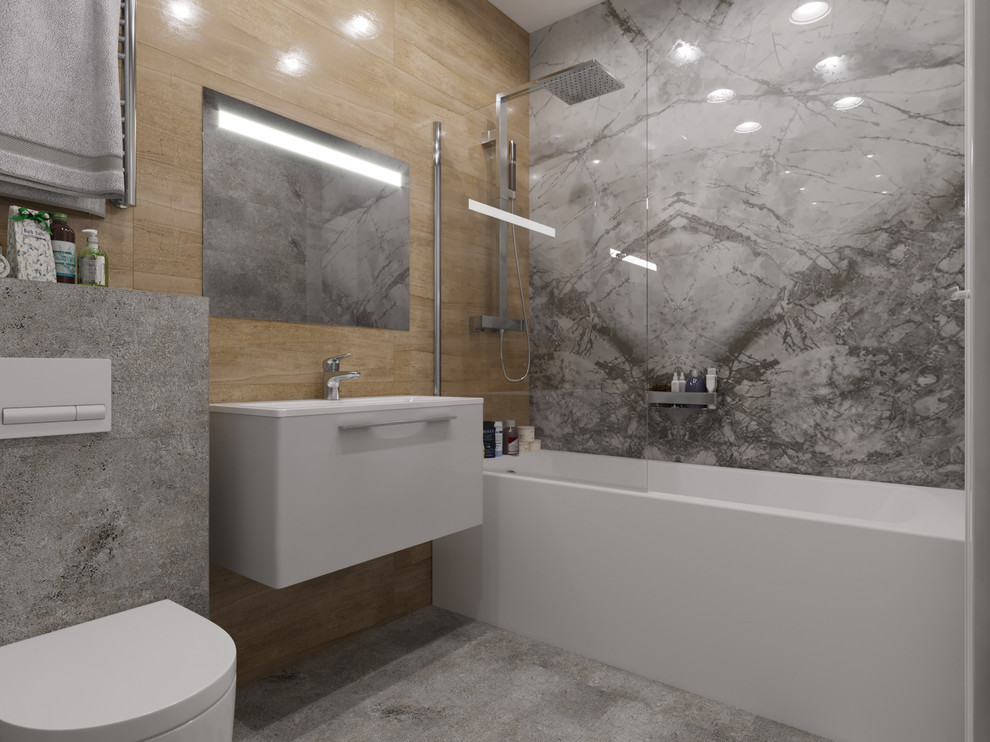 Ванная в стиле лофт