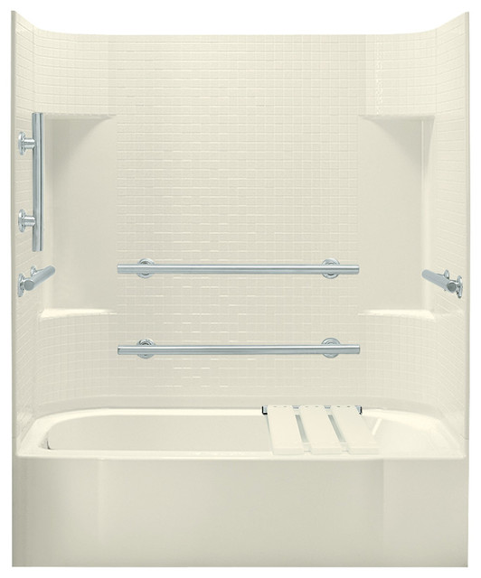 Sterling Accord 72x30.5x60 Vikrell Tub/Shower Contemporary Shower