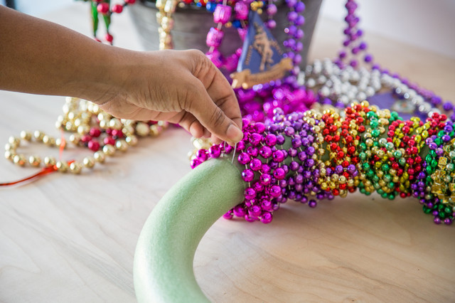 Ideas for Repurposing Mardi Gras Beads