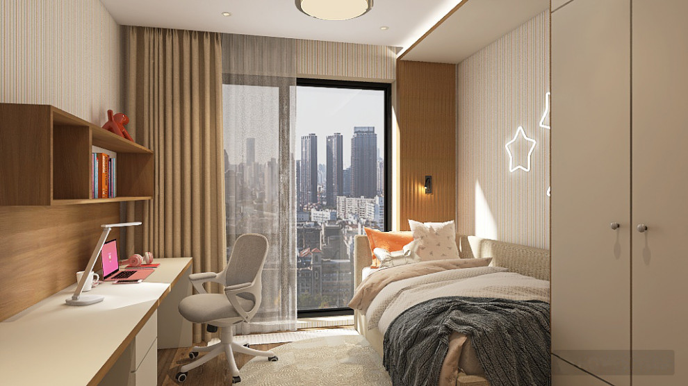 Проект трехкомнатной квартиры 66,8 кв.м.