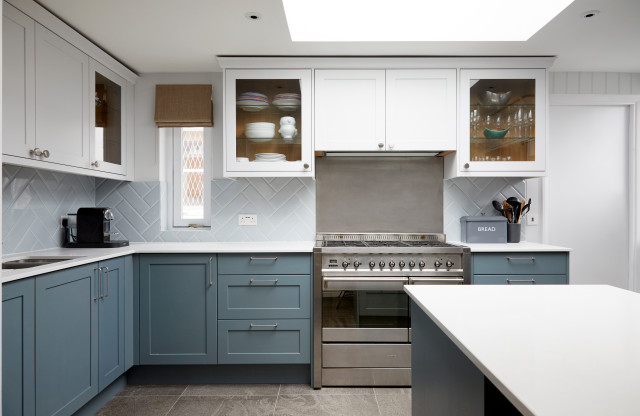 Belsize Park Penthouse transitional-kitchen