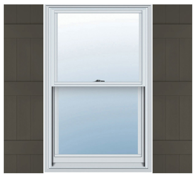 Custom 3Board Joined, BoardnBatten Shutters, Musket