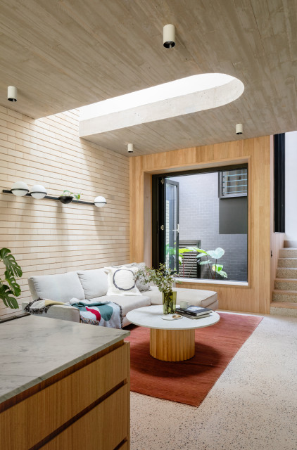 Concrete Blonde contemporain-salon