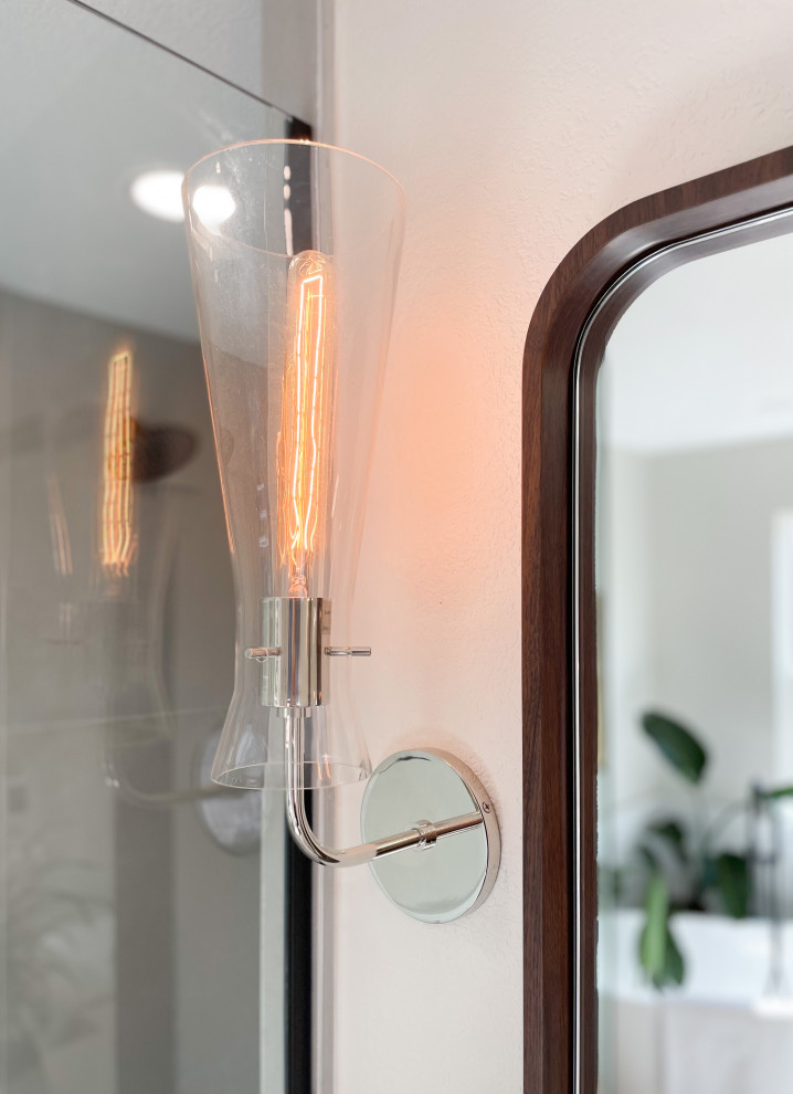 Indigo Accent Bath | Highlands Ranch, CO | Modern Bathroom Renovation