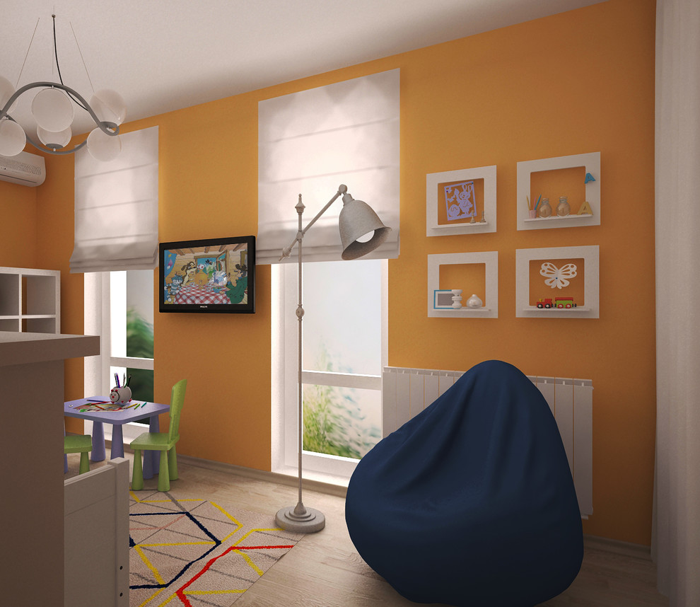 Дизайн-проект детской в квартире в Волгограде
