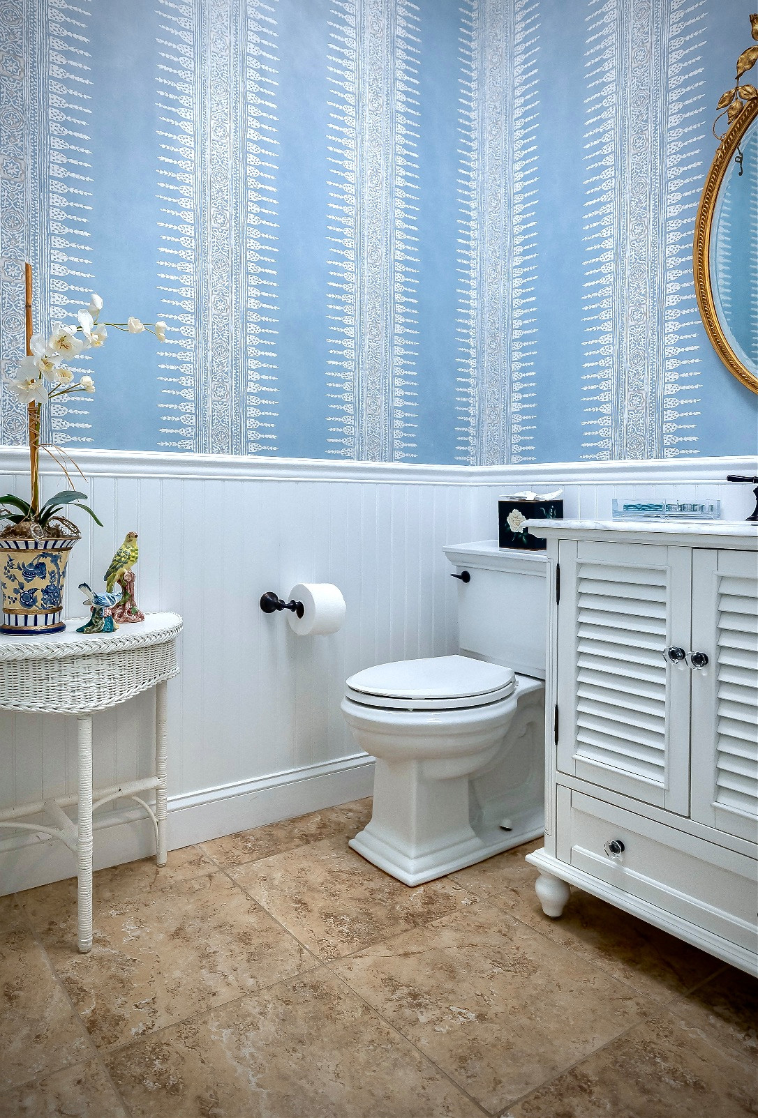 Elegant Powder Room
