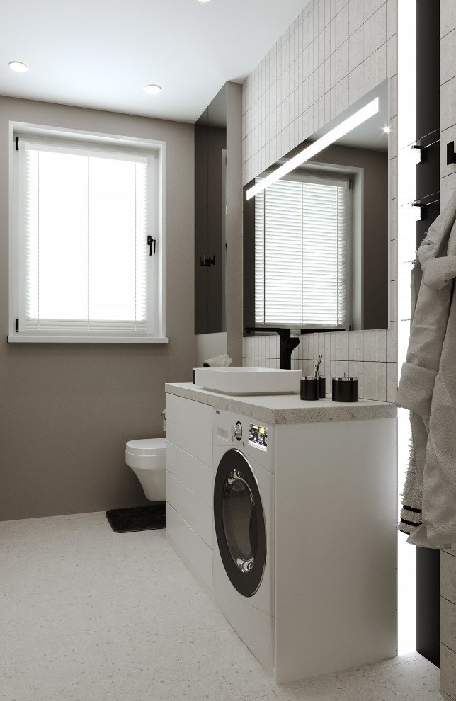 квартира для холостяка - санузел