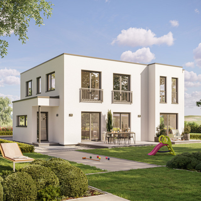SOLUTION 194 &ndash; Mehrgenerationenhaus trendy-hus-og-facade