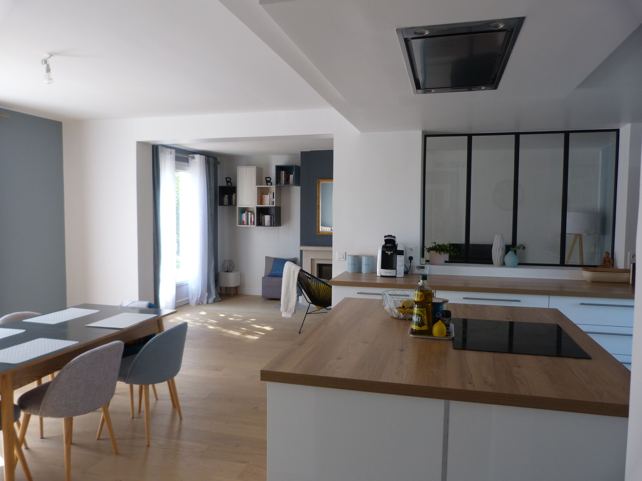 Réaménagement d'un rez-de-chaussée d'une maison individuelle