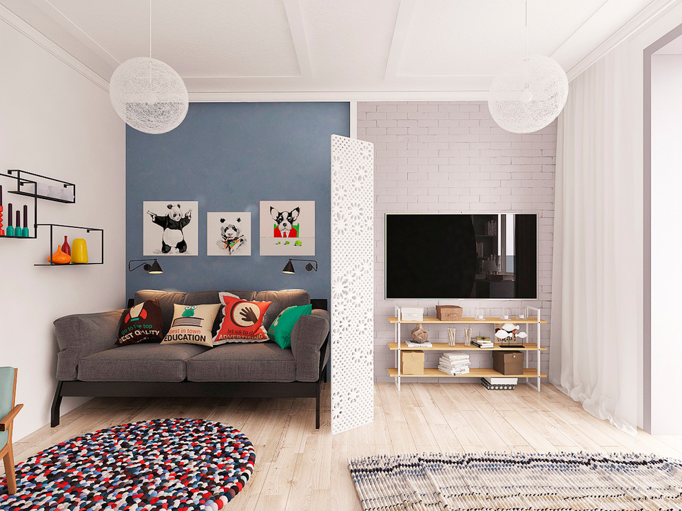 Квартира. Скандинавский стиль. Метро Калужская.