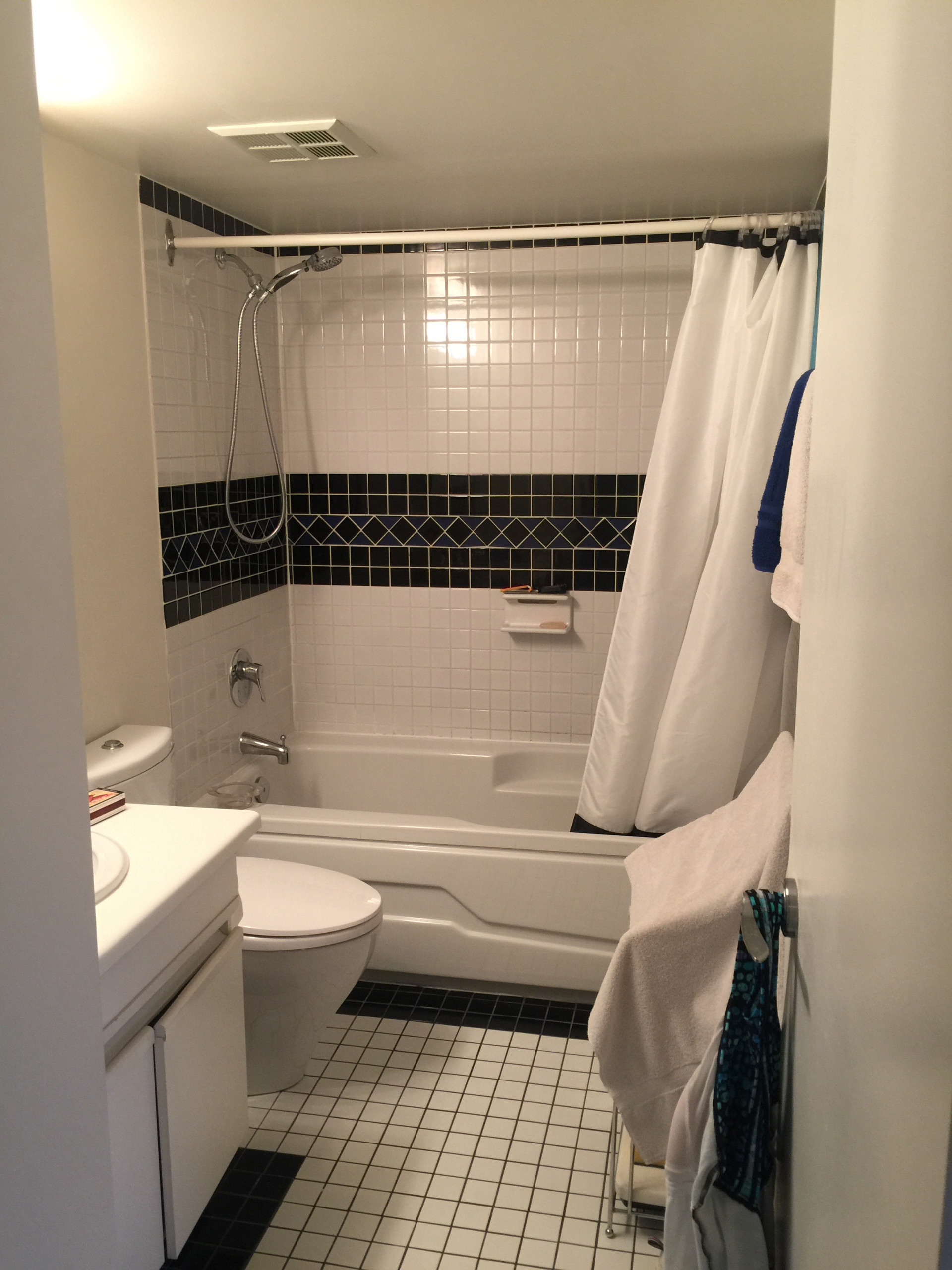 Austere Marble Bathroom