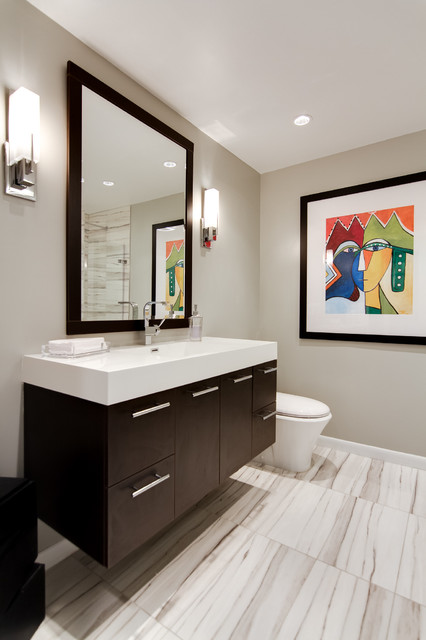 Five Oaks Place contemporary-bathroom