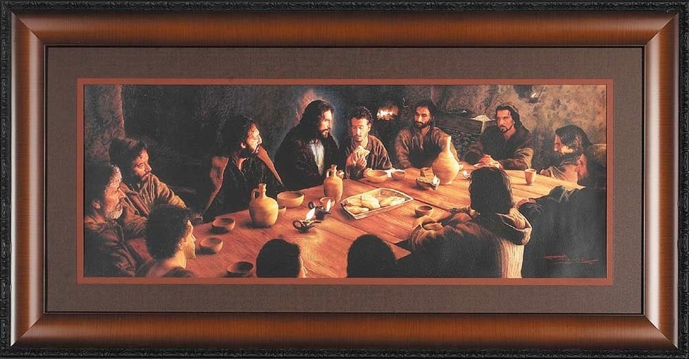 The Lords Supper Wall Plaque Traditional Wall Accents by New and