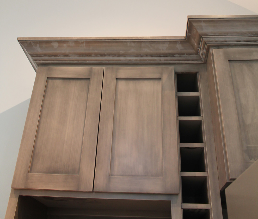 Inspiration for a rustic kitchen remodel in Chicago