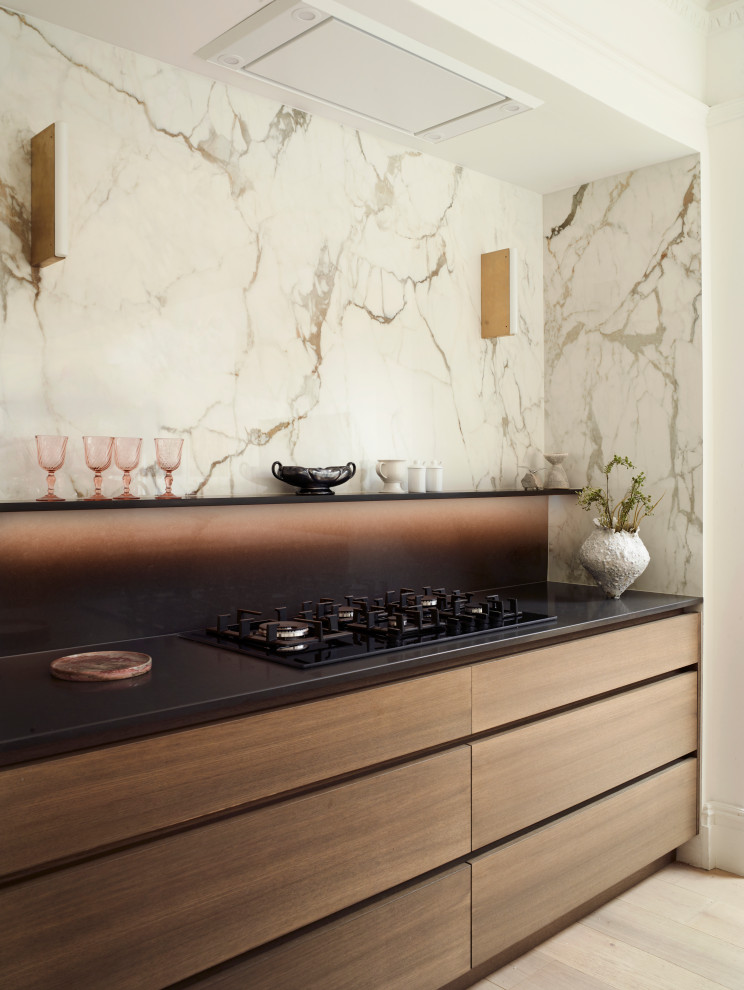 Inspiration for a scandinavian kitchen in London.