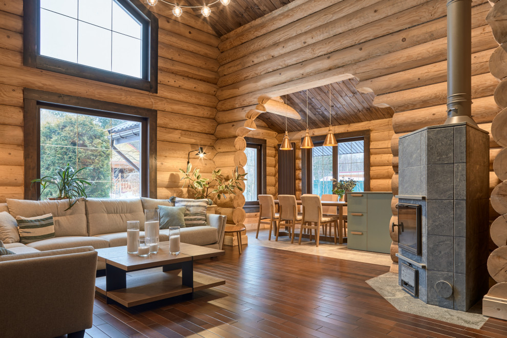 Кухня-гостиная в стиле хюгге