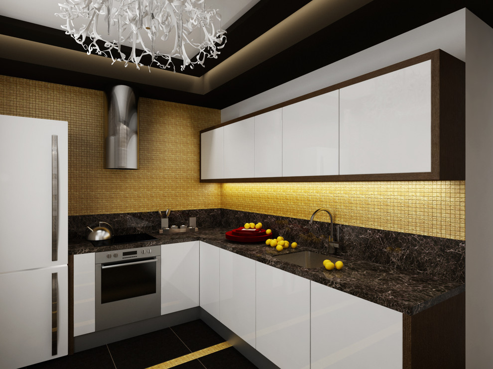 Интерьер в современном стиле для брутального мужчины