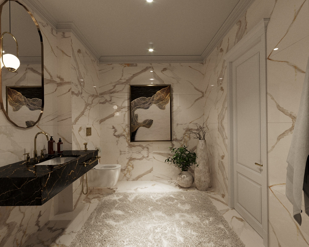 Ванная комната Неоклассика