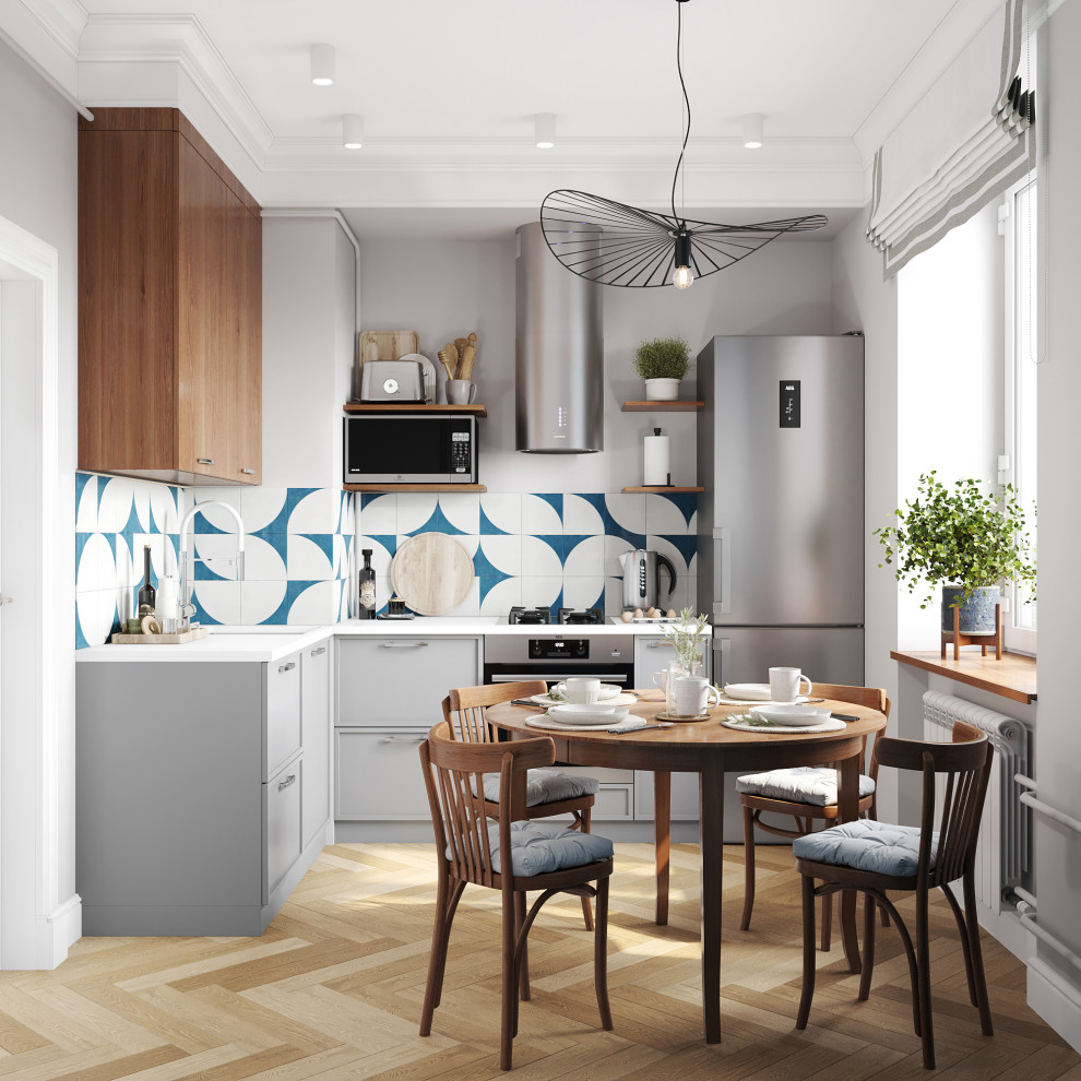 Квартира в скандинавском стиле в сталинке