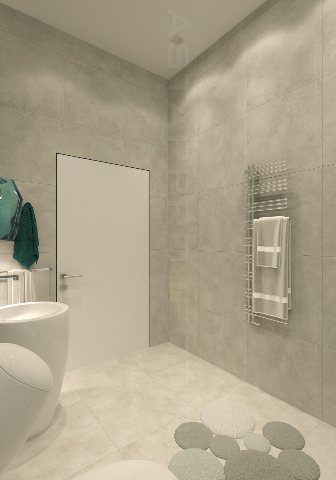 Краски лета(гостевой санузел)