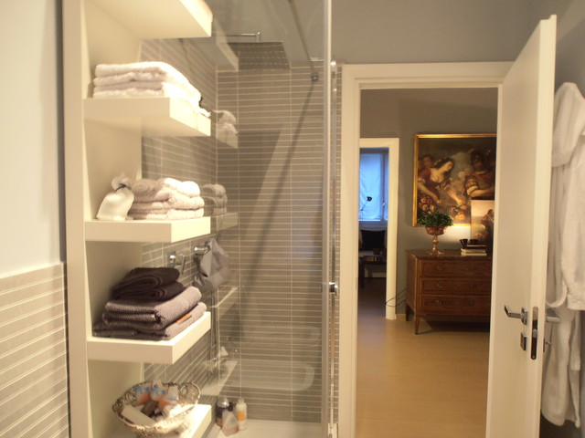 La Dimora di Nervi modern-bathroom