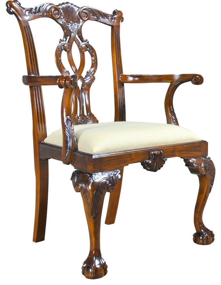 chippendale arm chair