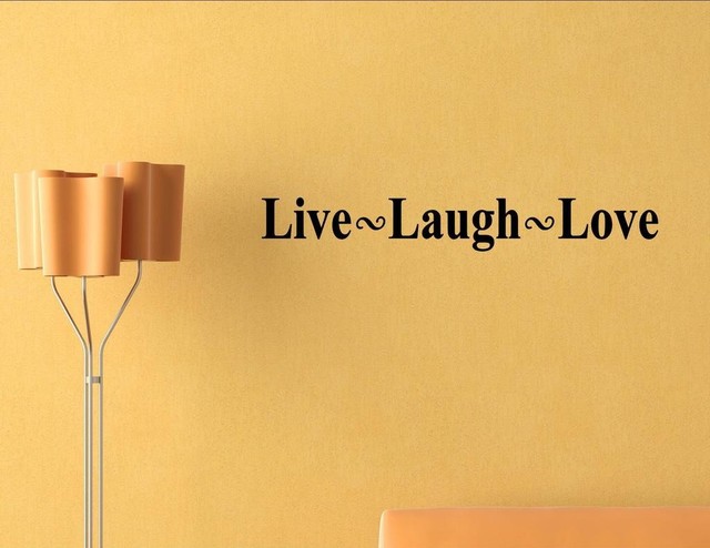 Live Laugh Love Wall Decor Stickers