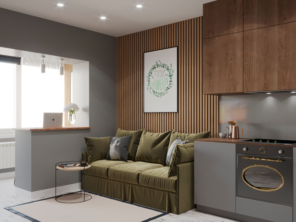 Дизайн-проект квартиры для молодой семьи в г. Владивостоке