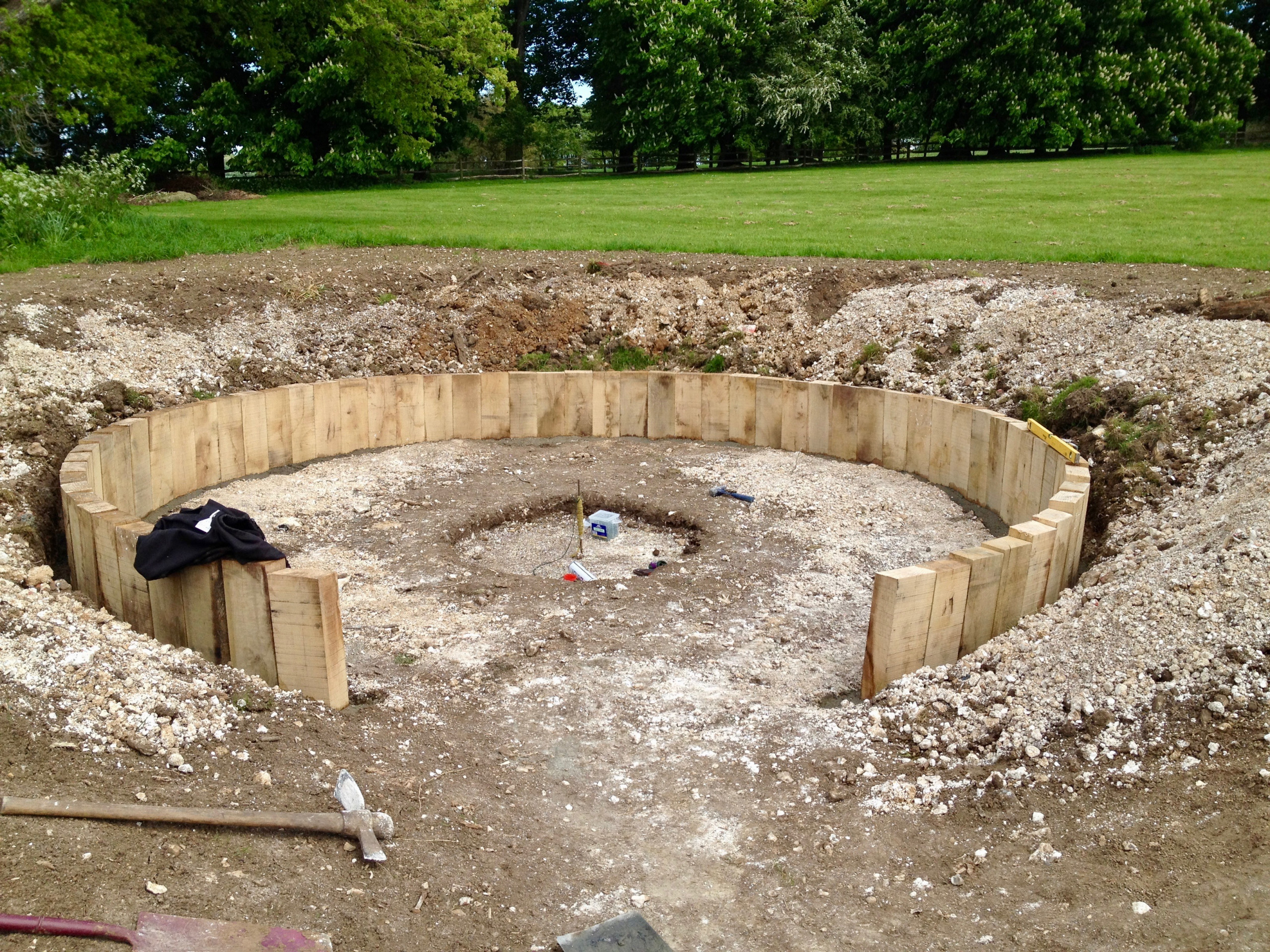 Fire Pit with Seating