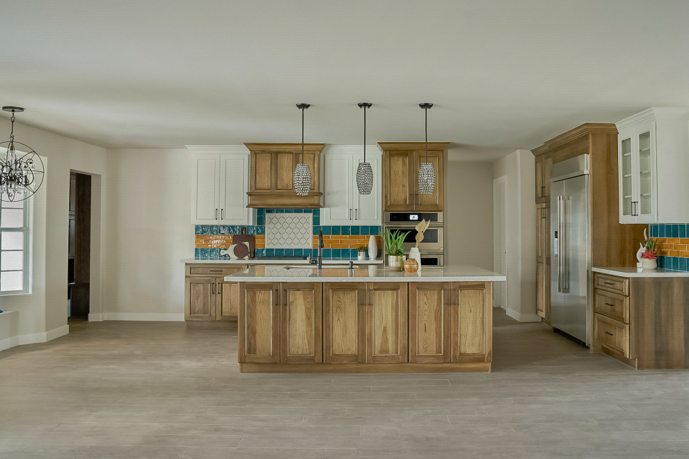 Inspiration for a transitional kitchen remodel in Phoenix