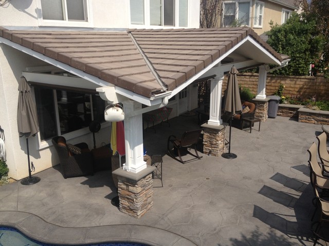 Solid Roof Patio Covers Attached Solid Roof Patio Covers