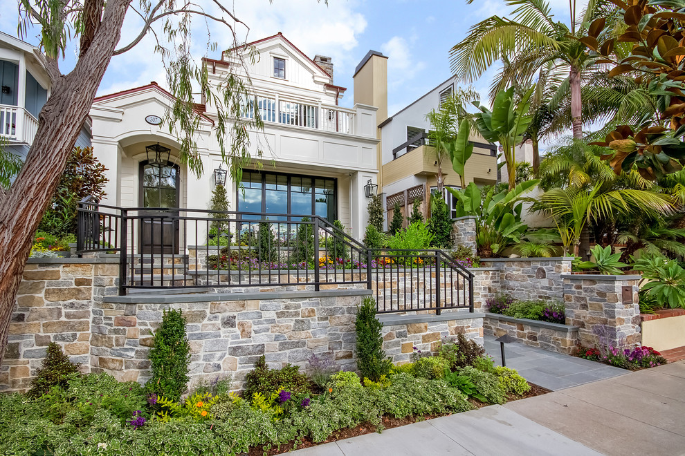 Inspiration for a traditional exterior in Orange County.
