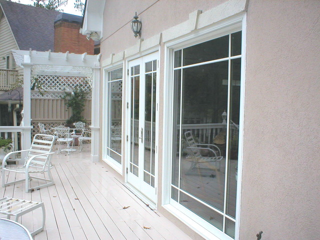 Fixed Windows And Patio Doors Exterior Traditional Patio