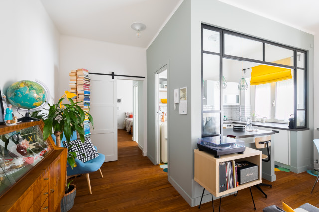 Casa CF midcentury-kitchen