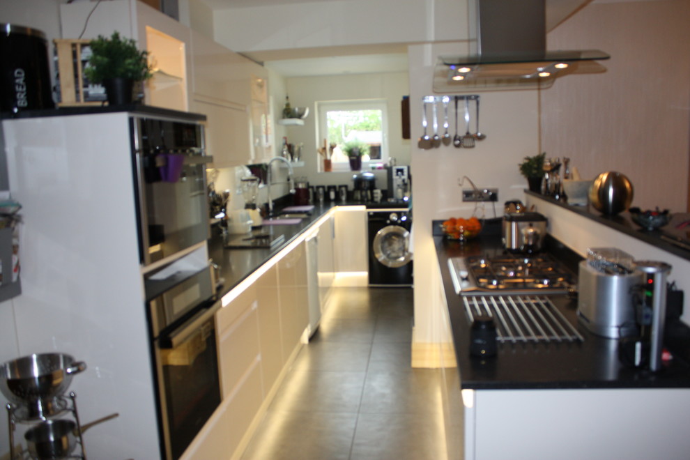 Modern kitchen in Dorset.