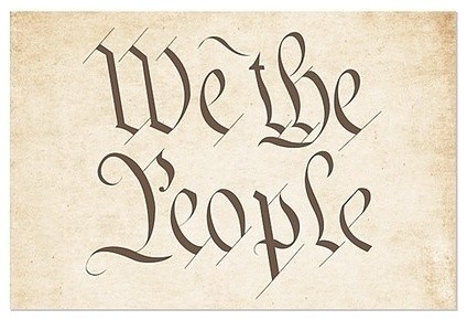 5-Pack | 36x24 Inner CircleWe The People Window Cling CGSignLab