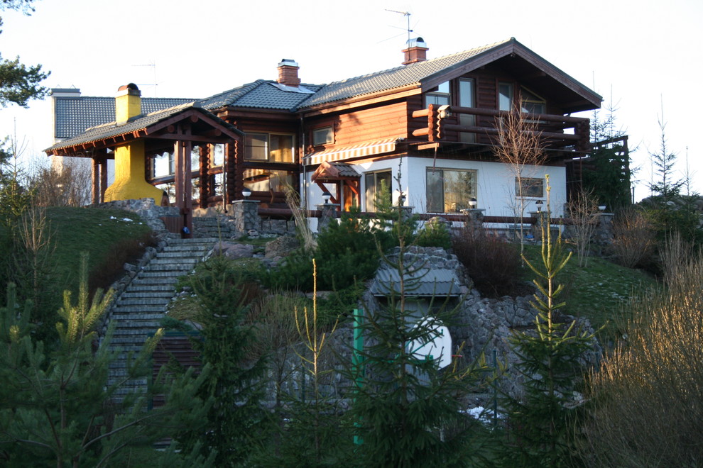 Частный дом. Типовой проект. пос. Репино-Ленинское. Лен. обл.