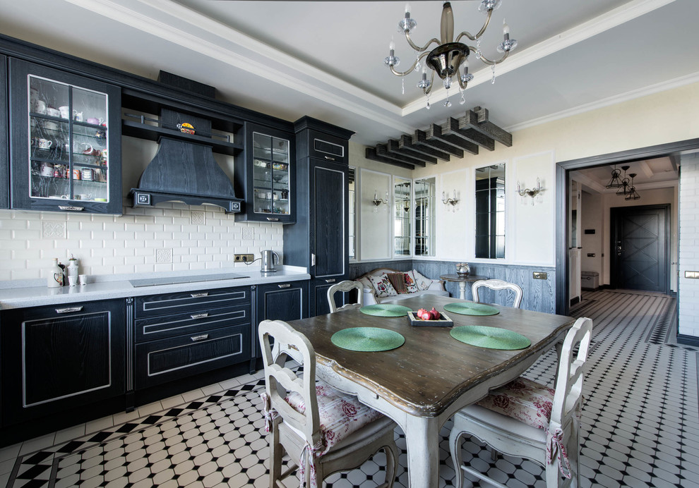 Проект интерьера квартиры в загородном стиле