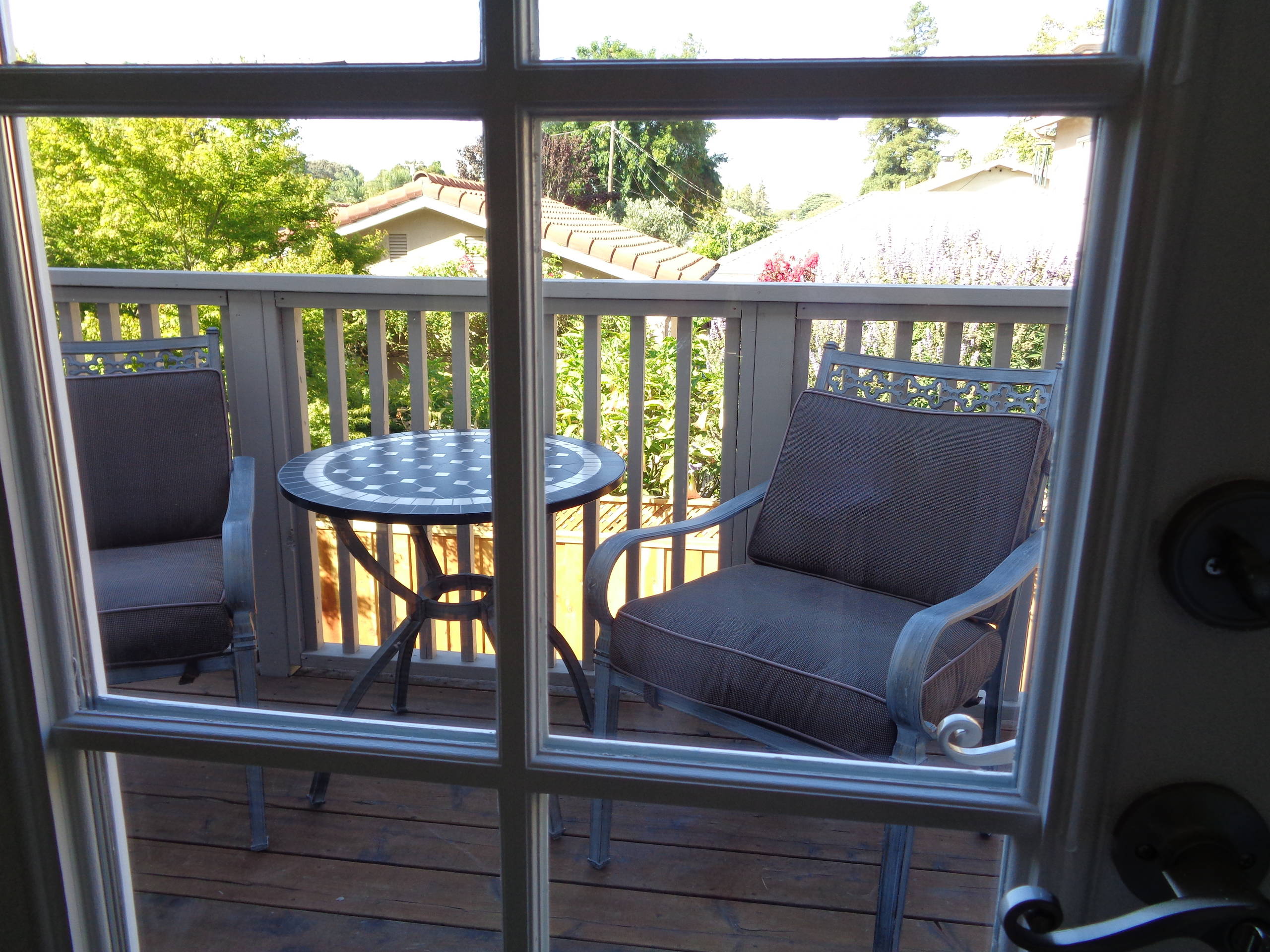 Balcony off of Master Bedroom