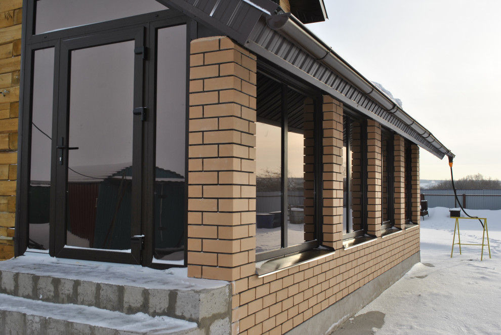 Тёплое остекление веранды