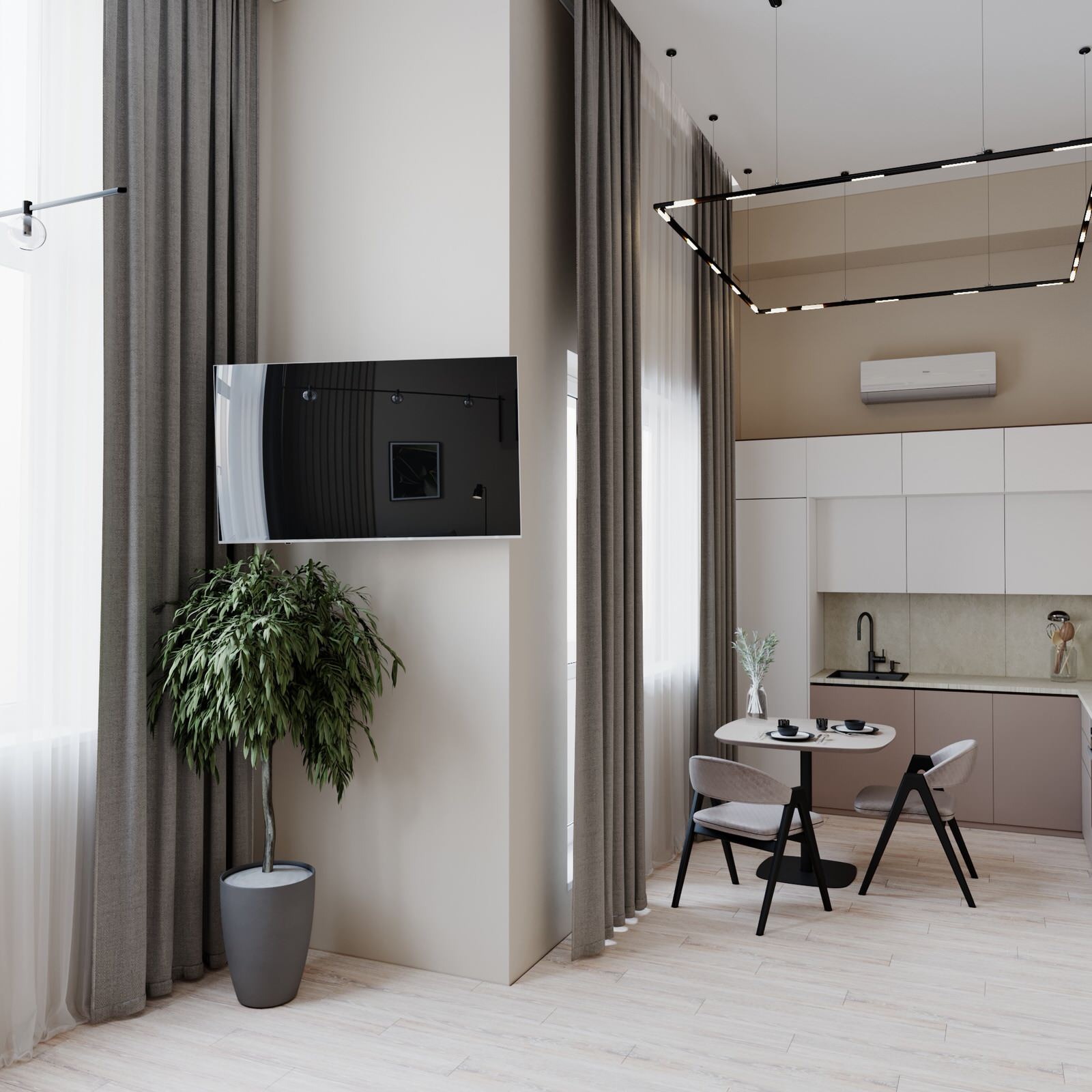 Двухуровневая квартира - микрорайон Красногорск й