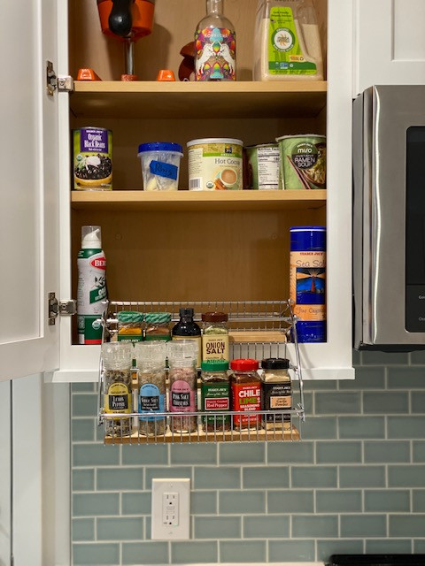 Richmond Kitchen with Custom Handmade Backsplash
