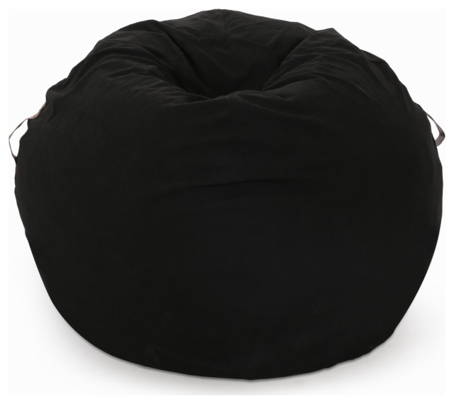 Maxeys Contemporary 5 Foot Bean Bag with Vinyl Straps, 54 W X 54 D X 30
