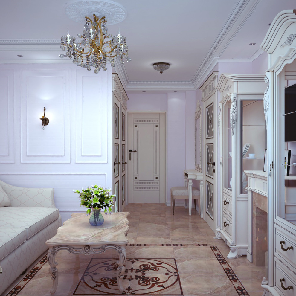 Elegant classical apartment interior