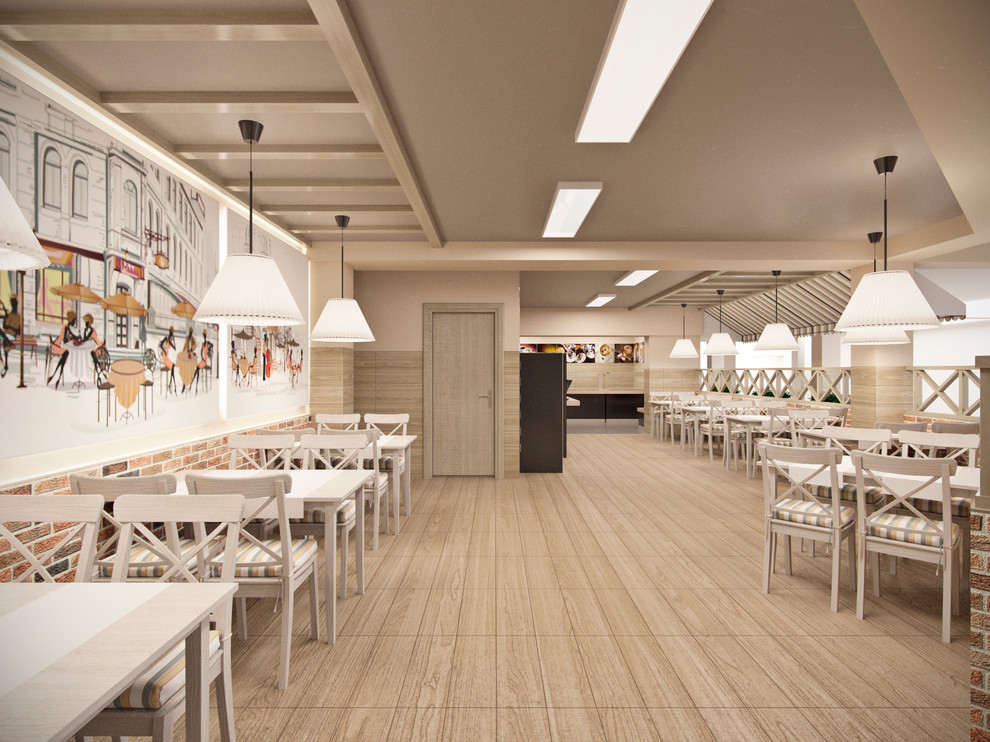 Кафе в продуктовом магазине