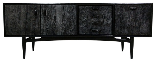 Ceruse Scandi Credenza/Drinks Cabinet
