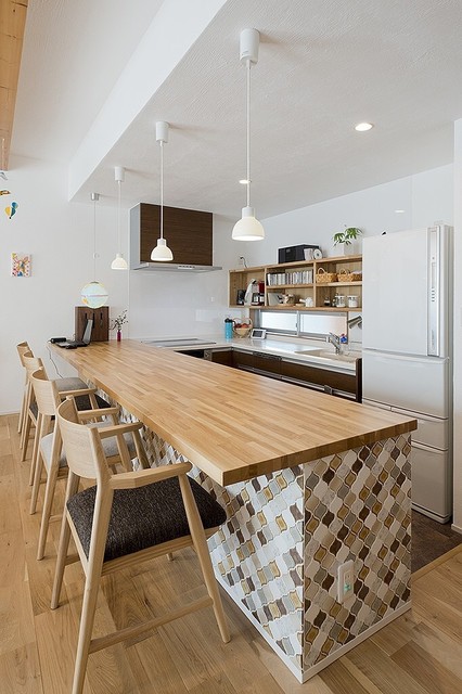リビングにこだわった平屋のお家 scandinavian-kitchen