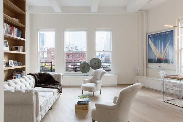 Tribeca Loft nyklassisk-dagligstue