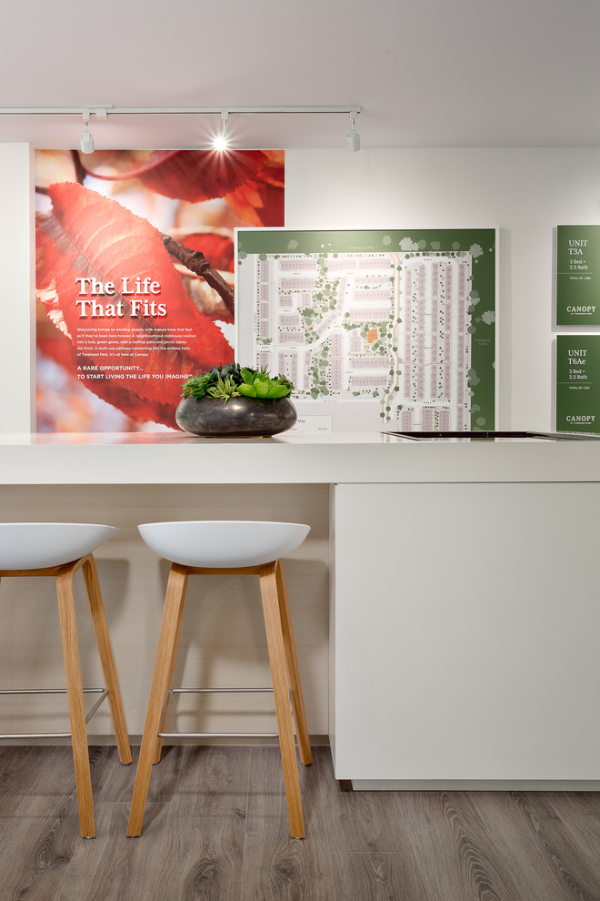 Inspiration for a transitional home design remodel in Vancouver