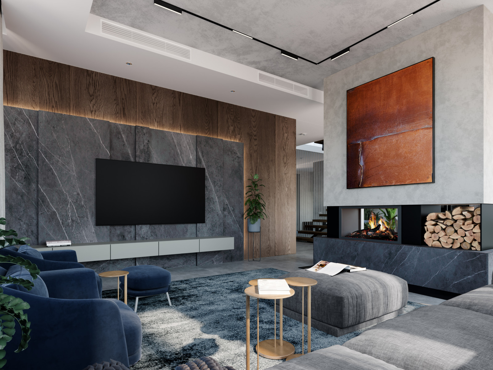 Загородный дом МОсковская Область, дизайн-проект